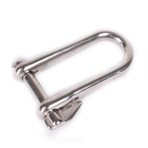Manille pour voilier à axe imperdable - GS365LK series - GMTmarine - droite / en inox