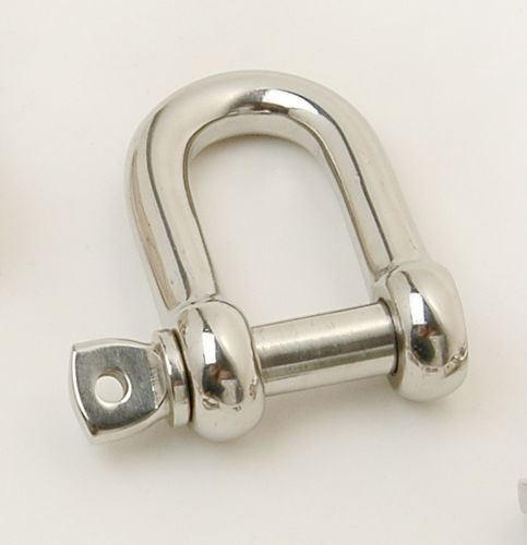 Manille pour voilier à axe imperdable - GS360 series - GMTmarine - droite / forgée / en inox