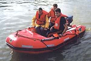 Bateau de sauvetage - RIBO 340  - Survitec Zodiac - hors-bord / bateau pneumatique semi-rigide