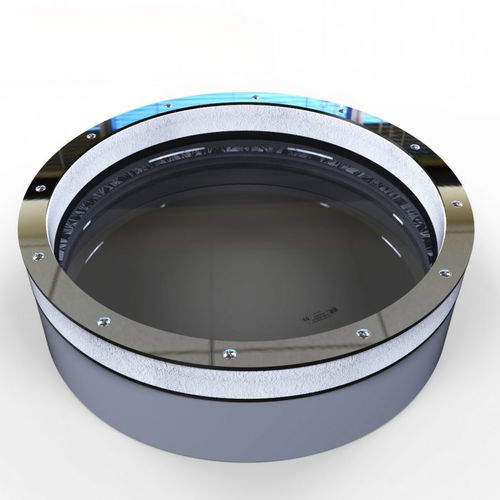 Hublot rond - A60 - ALUMINYUM IS - SHIP WINDOWS AND SCUTTLES - pour yacht / pour navire / coupe-feu