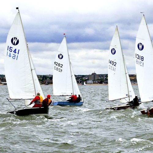 Dériveur double - Wanderer  - Hartley Boats - de régate