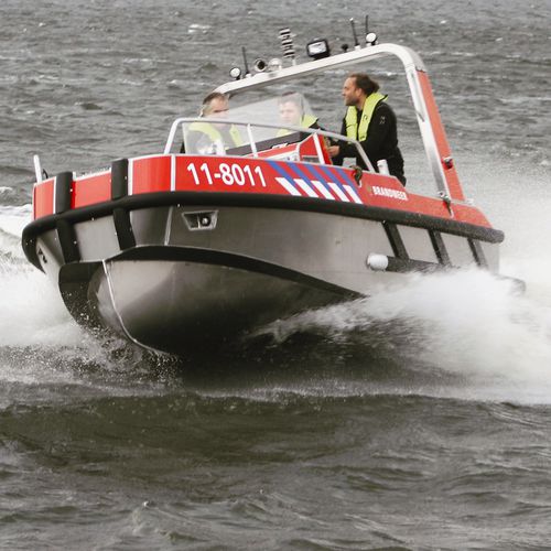 Bateau de surveillance - RESCUE 65 - STORMER MARINE - bateau de sauvetage / bateau de support pour la plongée / bateau pompier