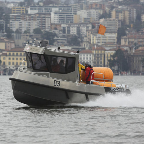 Bateau de service - PORTER 75 - STORMER MARINE - hors-bord / en aluminium