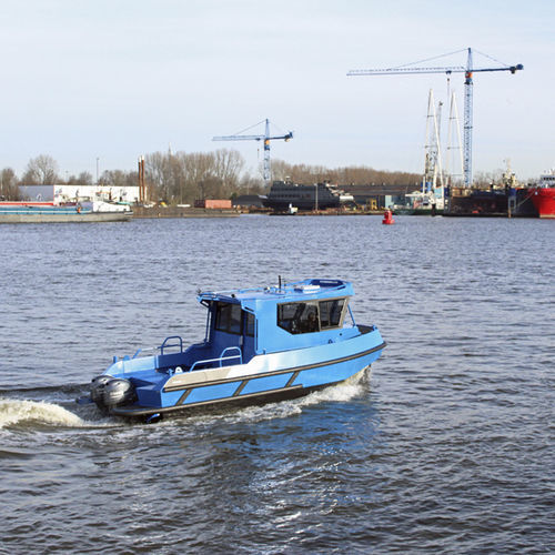 Bateau d'étude hydrographique - PORTER 78 OUTB - STORMER MARINE - hors-bord / en aluminium
