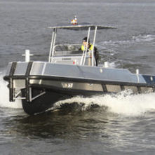 Bateau de service portuaire - HARBOUR 75 - STORMER MARINE - in-bord / en aluminium