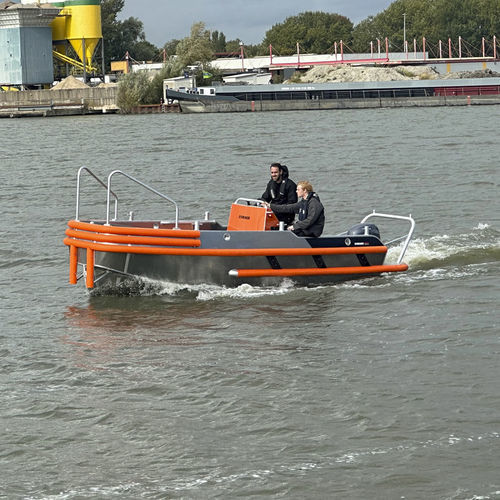 Bateau de service portuaire - HARBOUR 60 - STORMER MARINE - hors-bord / en aluminium