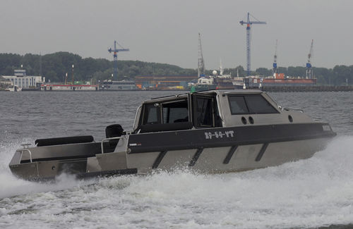 Bateau de surveillance - PATROL 100  - STORMER MARINE - diesel / en aluminium