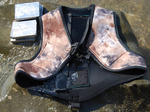 Gilet porte-plombs de chasse sous-marine - 9472B - Yakayasub