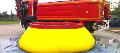 Réservoir d'hydrocarbure - atic - de stockage temporaire / autoportant / mobile