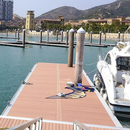 Ponton flottant - ALM5000 - Goodocks Marine (Hong Kong) Co., Ltd. - d'amarrage / pour marina / pour bateau