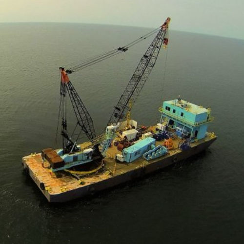 Navire spécial barge grue - Farrell 256 - Donjon Marine