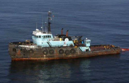 Remorqueur en acier - Atlantic Salvor - Donjon Marine