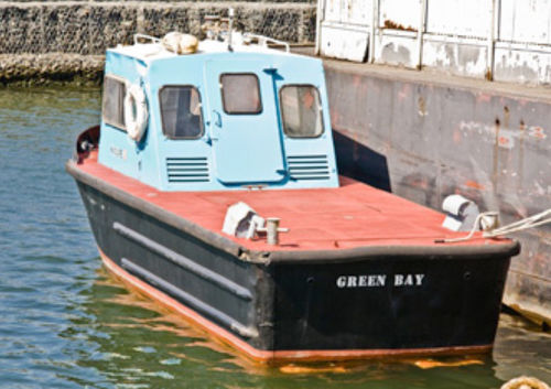 Bateau de travail - Green Bay - Donjon Marine - in-bord / en aluminium / semi-rigide