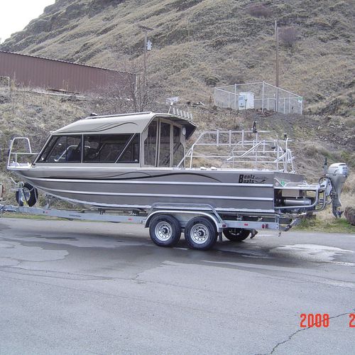Bateau de pêche-promenade hydrojet - Fewel - Bentz Boats - bimoteur