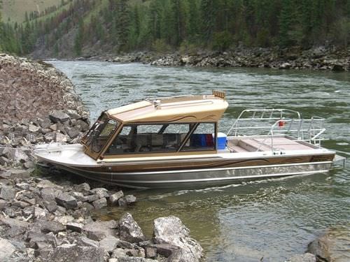 Bateau de pêche-promenade hydrojet - McMaster - Bentz Boats - bimoteur