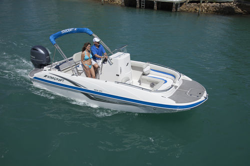Deck-boat hors-bord - 211 MDX OB  - Starcraft - de pêche sportive / max. 12 personnes