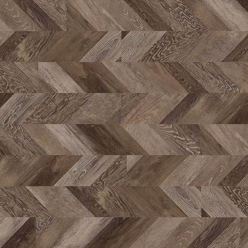 Revêtement de sol pour yacht - CHEVRON MOKA 0810 - GERFLOR - pour navire / en PVC / résistant à l'usure