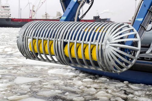 Écrémeur d'hydrocarbures à brosse - Sternmax 28 - LAMOR - avec bras écrémeur / pour navire