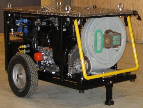 Groupe hydraulique pour bateau antipollution - LPP 14 L - LAMOR - pour ports et terminaux / pour écrémeur d'hydrocarbures / à moteur diesel