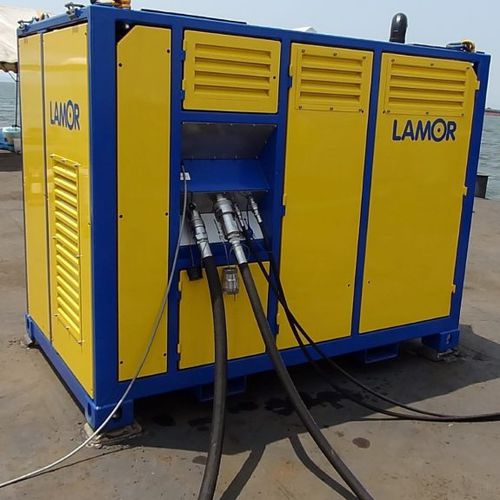 Groupe hydraulique pour bateau antipollution - LPP 200 - LAMOR - pour ports et terminaux / pour écrémeur d'hydrocarbures / à moteur électrique