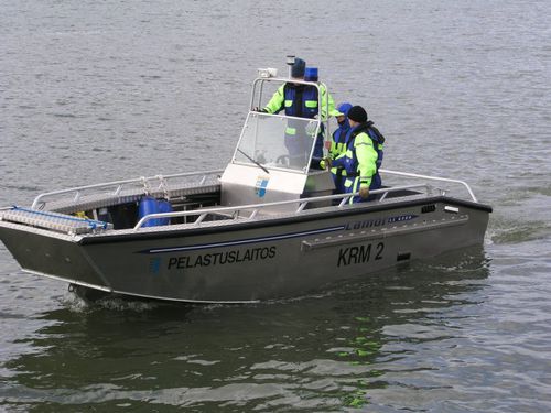 Bateau de débarquement - LC 6500 - LAMOR - hors-bord / en aluminium