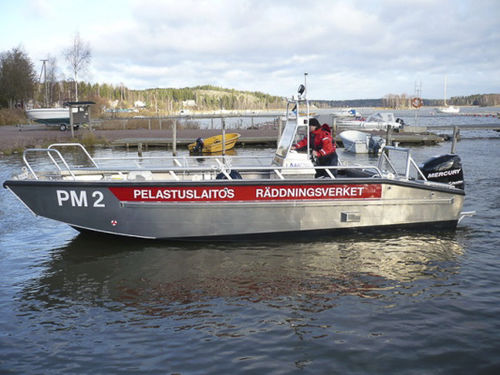 Bateau de débarquement - LC 7500 - LAMOR - hors-bord / en aluminium