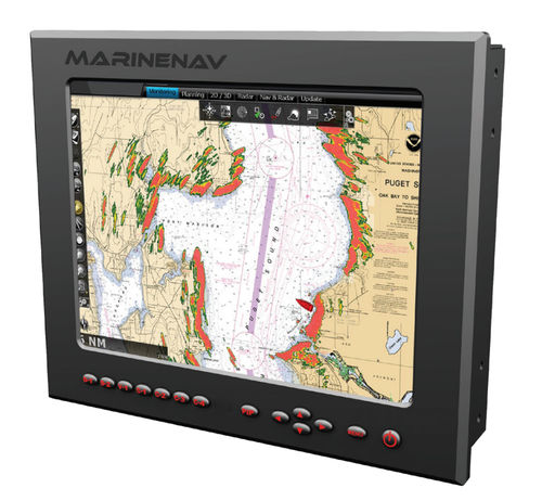 Moniteur marin - Mariner 12 - MarineNav Ltd. - système de navigation / PC