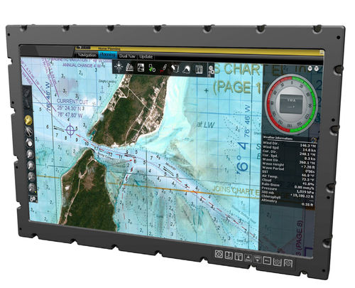 Moniteur marin - Mil-Spec 24 - MarineNav Ltd. - système de navigation / PC