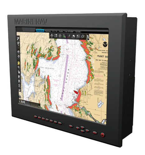 Écran pour yacht - Mariner 15" - MarineNav Ltd. - pour navire / marin / système de navigation