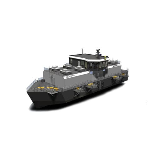Navire pour l'aquaculture feeder - AC 600 PV - AKVA Group ASA