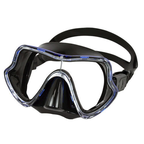 Masque de plongée mono-verre - MK-600 (BLACK) - Aquatec