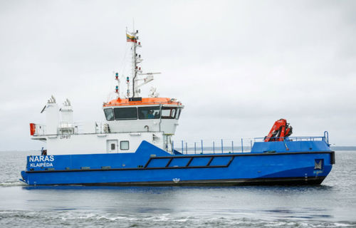 Bateau de support pour la plongée - NARAS - Baltic Workboats AS - in-bord / en aluminium