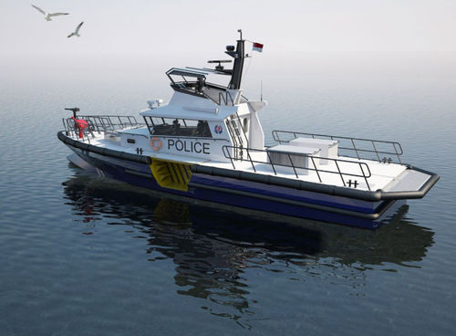 Bateau de surveillance - 23 WP - Baltic Workboats AS - in-bord