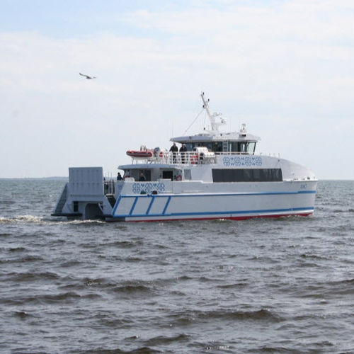Bateau à passagers - RUNO - Baltic Workboats AS - catamaran / in-bord / en aluminium