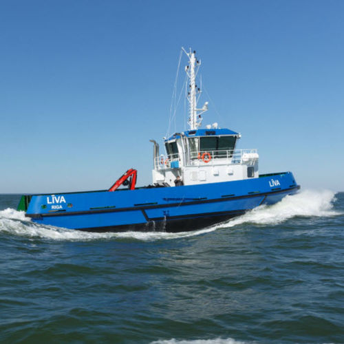 Bateau professionnel remorqueur - LIVA - Baltic Workboats AS - in-bord / en aluminium