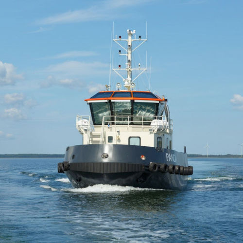 Bateau professionnel remorqueur - PANDA - Baltic Workboats AS - in-bord / en aluminium