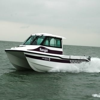 Bateau de surveillance - Windermere  - Cheetah Marine - bateau taxi / catamaran / hors-bord