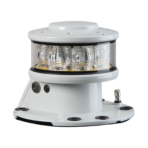 Lampe De Signalisation LED Flottante Pour Bateau, Kayak - Bouée De Sauvetage Automatique, Flash Blanc