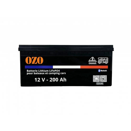 Batterie marine - 007483 - OZO - 12 V / lithium / étanche