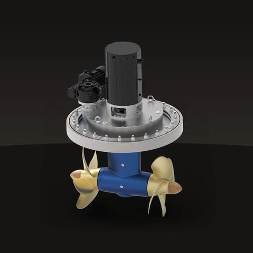 Propulseur azimutal - CMA150CR - Current Motion - externe / pour bateau / hélice contrarotative