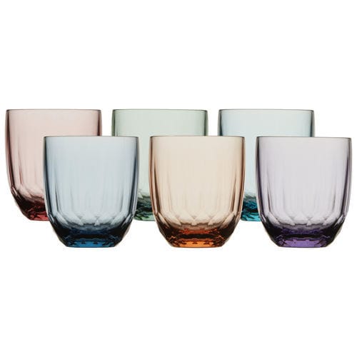 Verre orange - 30855 - Maritimia - bleu / blanc / à eau