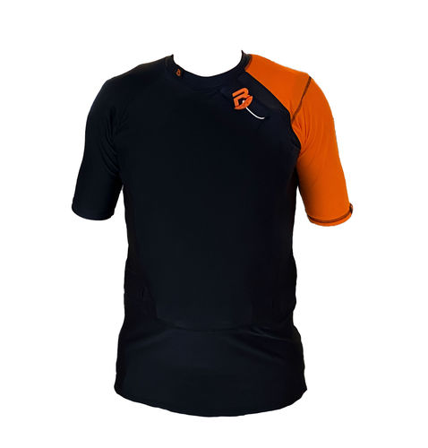 Tee-shirt d'aide à la flottabilité pour sports nautiques - Orange - CM Swiss Watersports GmbH - pour homme / mousse