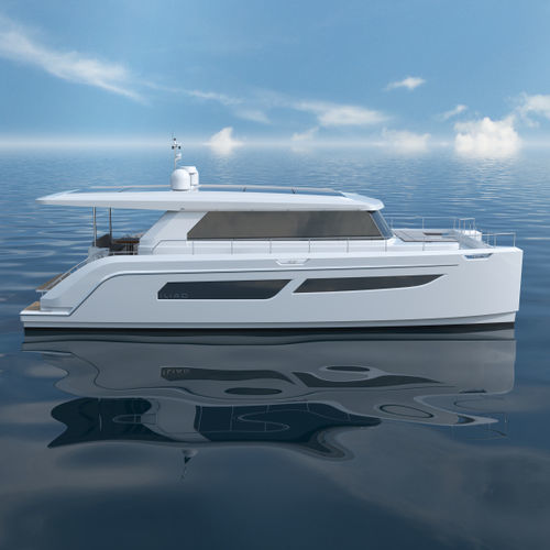 Motor-yacht catamaran - 53E - ILIAD Catamarans - de croisière / classique / hard-top