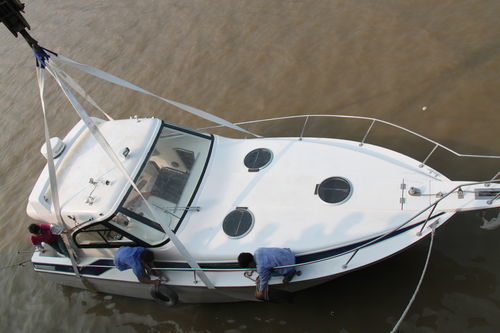 Bateau de pêche professionnelle - YB-315 - Changzhou Youbang Boat Co., Ltd. - stern-drive / en fibre de verre