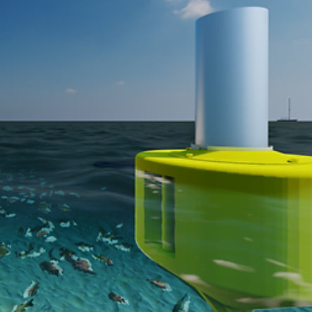 Bouée de données - Geoseas Marine Protection and Demarcation Products Manufacturing LLC - jaune