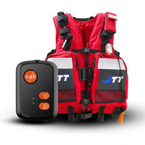 Gilet de sauvetage en mousse - Shenzhen JTT Technology Co., Ltd - 150 N / unisexe / rouge