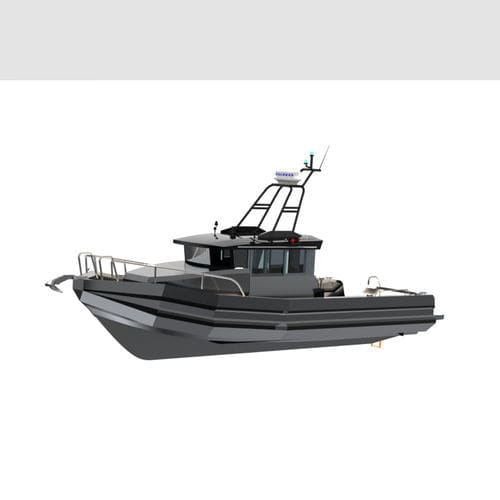 Vedette in-bord - Shore Runner - Etkin Marin - avec timonerie / de sport / de loisir