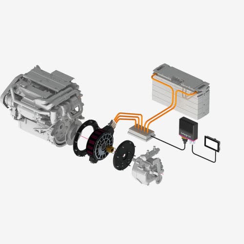 Générateur électrique pour bateau - E-DRIVE - Integrel solutions - pour voilier