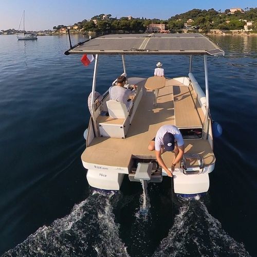 Coque open électro-solaire - SRE 23 Fishing Zen - SeaZen - catamaran / hors-bord / hard-top