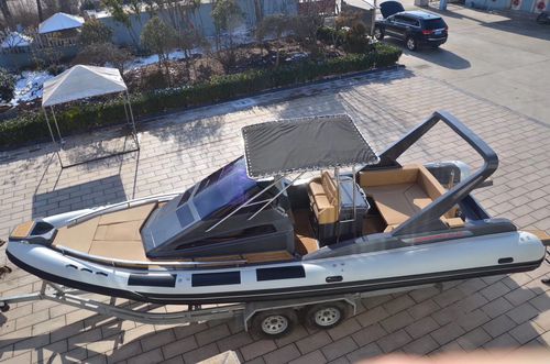 Bateau de surveillance - 960 - MerVista Boat - bateau de sauvetage / hors-bord / en aluminium